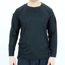 (워키트) 블랙 검정색 밀리터리 컴뱃셔츠 (긴팔) 군인 서바이벌