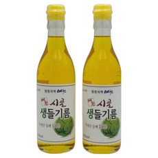 국산 볶지않은 생들기름 350ml 오메가3가 듬뿍 예천들깨 (아침에 한스푼 / 35일분), 2개