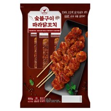 청학동 마라 닭가슴살 닭꼬치 (냉동/낱개포장), 10개, 80g