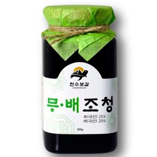 무조청 500g 무엿 무우조청 쌀조청 천수보감 제주월동무, 1개