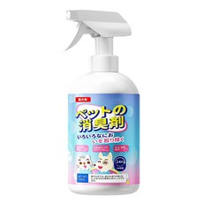 ANWO 貓犬通用 寵物除臭噴霧 貓尿淨 貓咪除臭 狗狗除臭 寵物除臭劑 貓尿除臭 去尿味除臭劑 貓砂除臭劑 除臭噴霧, 580g, 1個