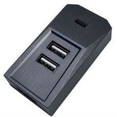 신형 모델 런칭 USB 허브 주니퍼 2025 포트 타입 도킹 스테이션 데이터 글로브박스 분배기, ABS style