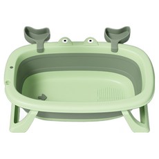 접이식 강아지 고양이 스파욕조, (PUP-67GN)그린, 1개