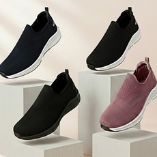 월드컵 경량니트 슬립온 운동화 편한 쿠션 워킹화 데일리 신발 발편한 남녀 공용 슬립온 검증 되었습니다 감사합니다 굽높이 3cm of 베스트 가장 행복한 최고의 나만을 위한 슈즈