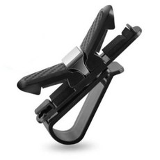 차량용 카본 듀얼 선글라스 안경 클립, 카본 실버, 1개