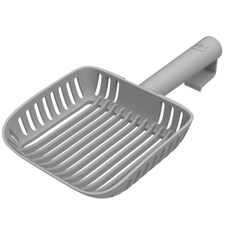 Catstag Jumbo貓砂鏟 貓廁所用貓砂鏟 掛鉤型, 灰色