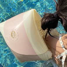 리베아르 물놀이 암튜브 성인 어린이 공용 수영 보조 암링 팔튜브 13color 세트, 라이트핑크, 1개