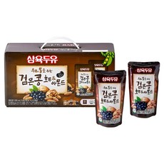 삼육두유 검은콩 호두 & 아몬드 두유, 190ml, 75개