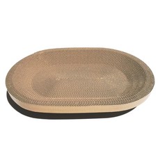 펫츠몬 PB플러스 타원형 스크래쳐, 내추럴우드, 1개