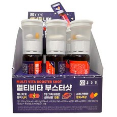 종근당 멀티 비타 부스터샷 6개 슈퍼샷 멀티비타민, 16.8g