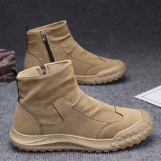 쌍천 워커화 가죽 캐주얼화 미끄럼방지 단화 남성가죽부츠 A25093015