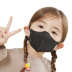 국산 KF94 아이코코 새부리형 마스크 특대형 대형 소형 초소형 50매, 소형L, 블랙, 50개