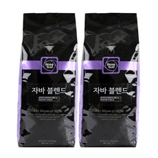 대상 로즈버드 자바 블렌드 1kg X 2개 원두콩 커피 로스팅 홀빈