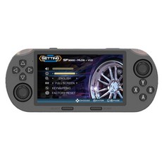 HOMIE 게임기 4.5인치 IPS 고화질 화면 휴대용게임기 듀얼 조이스틱 지원 레트로게임기 수천 가지의 놀 한글 인터페이스, SF3000