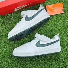 나이키 키즈 코트버로우 로우 리크래프트 찍찍이 초등학생 아동화 화이트 스니커즈 스타일 발편한 운동화