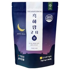 국내산 농협 흑하랑 굿드림티 유기농 상추차 대용량 30티백, 30개입, 54g, 1개, 1.8g