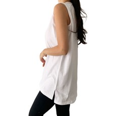 순이들 여성 레이어드 언발 롱 나시 국내원단 국내제작