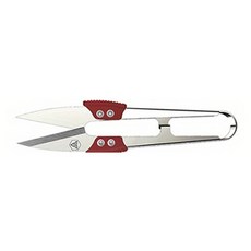 PIN 소형 실 가위 정밀 커터 자수 퀼팅 뜨개질 DIY 도구 가정용 바느질 가위, S, 빨간색, 1개