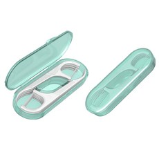 10P 치실케이스 휴대용 직수입 덴탈 대용량 칫솔 치석제거 어금니 이물질제거 이쑤시개 치아보호 스켈링 입냄새 치태 구내염, 1개, 1세트, 8cm