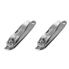 쓰리세븐 777 CT-118C 큐티클 제거 사이드깍이 손톱깍기, 2개, 실버