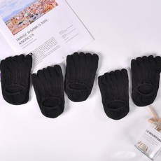 그레이스 여성 여름 바람숑숑 메쉬 순면 여성 발가락양말 꽈배기 발가락덧신 5켤레 세트