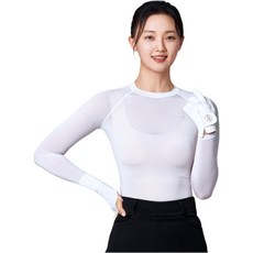 여성 골프 이너웨어 라운드넥