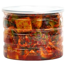 셰프애찬 당일생산 제철 달래가 향긋한 아삭 별미 오이소박이 달래오이김치, 1개, 500g