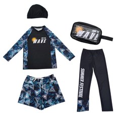 5종세트 어린이 래쉬가드 키즈 래시가드 수영복 하루랩 (가방증정)