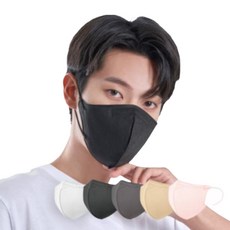 [애니가드] 셋업 KF94마스크 새부리형 대형/중형 120매, 셋업 블랙 대형 120매, 1개, 120개입