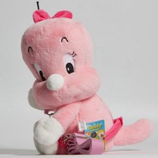 오키오 아기공룡 둘리 인형 가방 백팩, 1개, 공실이, 35cm 1개, 공실이, 35cm