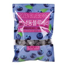 [딜라잇가든]냉동 블루베리 A그레이드 1kg x 5팩, 5개