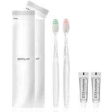디케이 여행용 호텔용 일회용 프리미엄 JJ 칫솔치약 세트(원터치포장) X 1개입, 1개