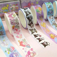 블링스쿨 산리오 마스킹테이프 10종세트, 1개