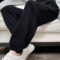 스타일닥터 여성 봄가을 코듀로이 조거팬츠 허리밴딩 편한 데일리 바지