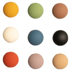 84x84 무광 동그라미 냉장고 현관문 자석 마그네틱, 무광동그라미9p