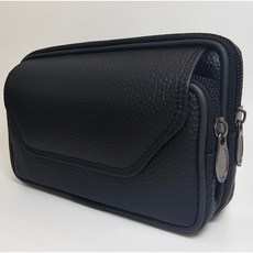 포리브레 벨트 가죽 허리 미니백 힙색 핸드폰가방