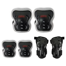 노바 보호대 어린이 킥보드보호대 SET (무릎 팔꿈치 손목 각 2PCS 총 6PCS), 단품