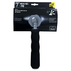 7인치 페인팅 패드 & 핸들 / 코너 도장 붓 롤러 대용, 1개