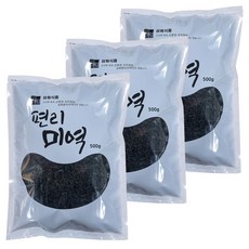 [삼화해조류]완도산 자른미역 편리미역, 500g, 2개