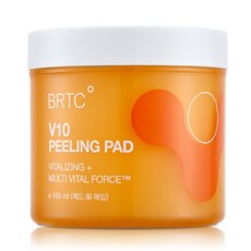 비알티씨 V10 필링패드 165ml, 80매입, 1개