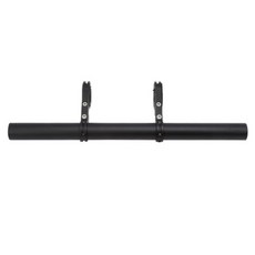 [RCM] 300mm 알루미늄 핸들바 더블익스텐더 라이트 거치대, 1개, 검정