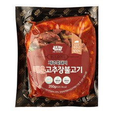 제주상회 제주 흑돼지 매운 고추장 불고기 250g 1팩, 1개