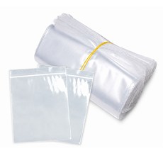 투명 PE 지퍼백 30cm x 40cm, 1개, 100개, 특특대(XXL) 이상