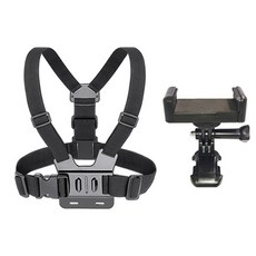 룰루랄라 액션캠 가슴스트랩 퀵 클립 5in1 세트, 가슴스트랩(1191), 144cm, 1세트