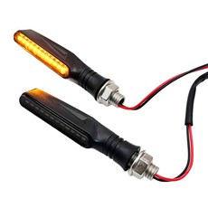 광전 오토바이 클리오 10mm 시그널 깜박이윙카 방향지시등, 1개