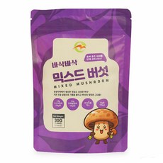 믹스버섯칩 건강간식 어린이과자, 4개, 30g