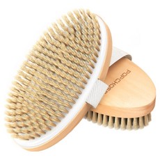 POPCHOSE 핸드 바디 브러쉬 샤워 브러쉬 타원형 우드 + 사은품, 1개