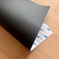 굿데이몰 3M 가죽 다용도 쇼파수리 의자리폼 자동차시트 데코 보수 접착식 스티커 시트지 가죽패치 보수테이프 롤가죽, 블랙