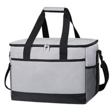 IKNOE 보온주머니 보냉백 대형, Gray, 1개 Gray, 1개