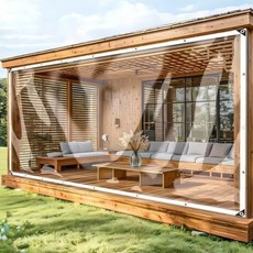 태월 방풍 방한 투명비닐천막 바람막이 비닐커튼 테라스 대형 PVC, 1개